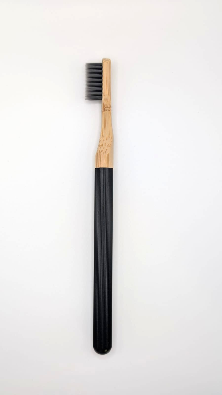 Metal Toothbrush with Bamboo Head